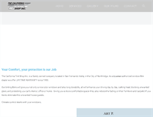 Tablet Screenshot of californiatintshop.com
